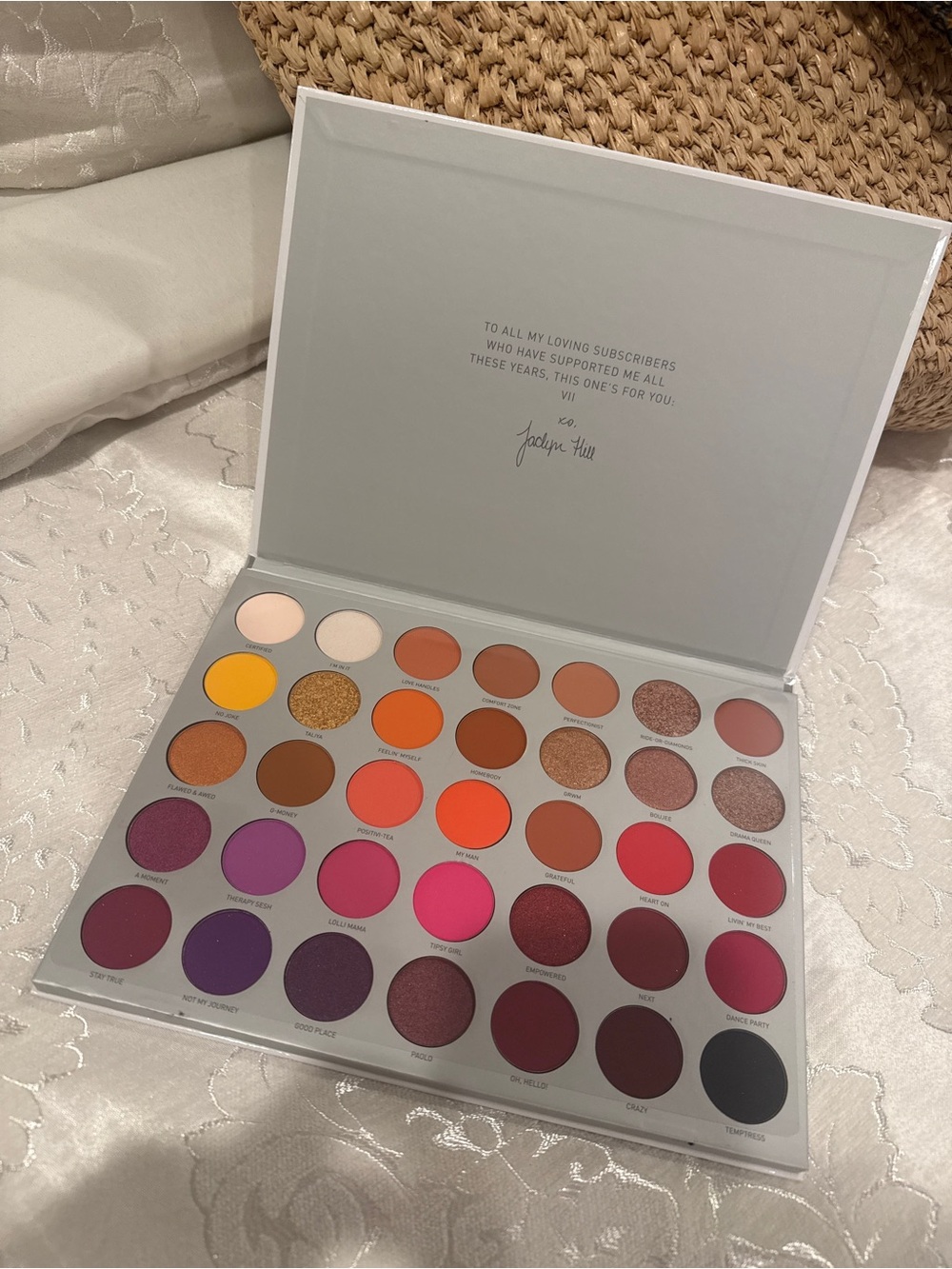 Morphe X Jaclyn Hill Eyeshadow Palette
